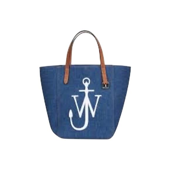 JW Anderson NWT Denim Belt Tote Bag in Blue - Picture 1 of 16